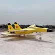 Aeromodel SUKHOI SU-35, complet echipat, cu stabilizator electronic, 2.4 GHz (290 mm)