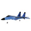 Aeromodel SUKHOI SU-35, complet echipat, cu stabilizator electronic, 2.4 GHz (290 mm)