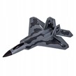 Aeromodel F-22 RAPTOR, complet echipat, cu stabilizator electronic, 2.4 GHz (290 mm)