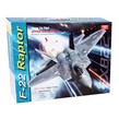 Aeromodel F-22 RAPTOR, complet echipat, cu stabilizator electronic, 2.4 GHz (290 mm)