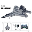 Aeromodel F-22 RAPTOR, complet echipat, cu stabilizator electronic, 2.4 GHz (290 mm)