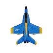 Aeromodel F-18, complet echipat, cu stabilizator electronic, 2.4 GHz (290 mm)