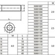 Surub otel inoxidabil, cap imbus cilindric, M2x8mm (30 buc)