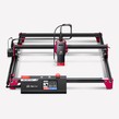 Kit DIY MK2 masina CNC de gravat si taiat cu laser ALGOLASER, putere 96W (laser 10W), 400x435 mm, adancime taiere max. 6mm si gravare pe lemn, plastic, piele, placi PCB, textile, sticla